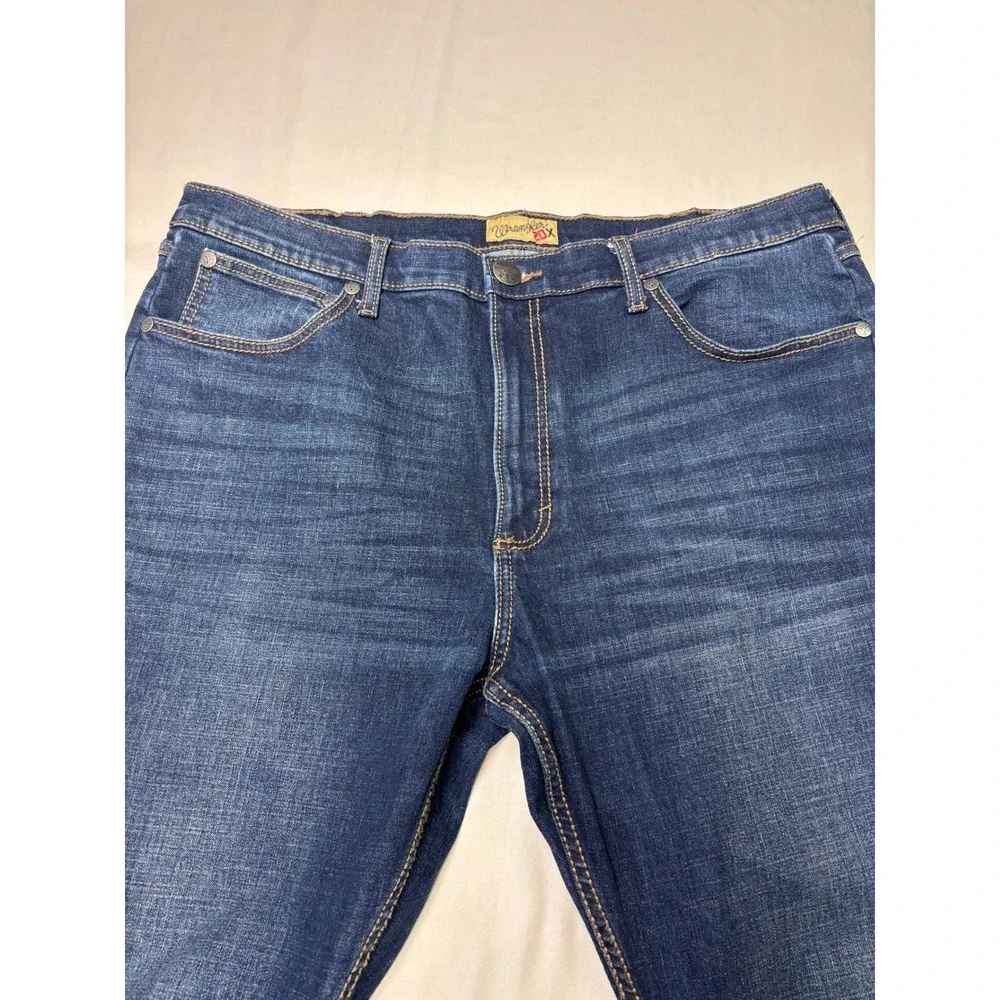 Wrangler 20X Style 33 Extreme Relaxed Jeans‎ Mens 38x30 Dark Wash Straight Leg